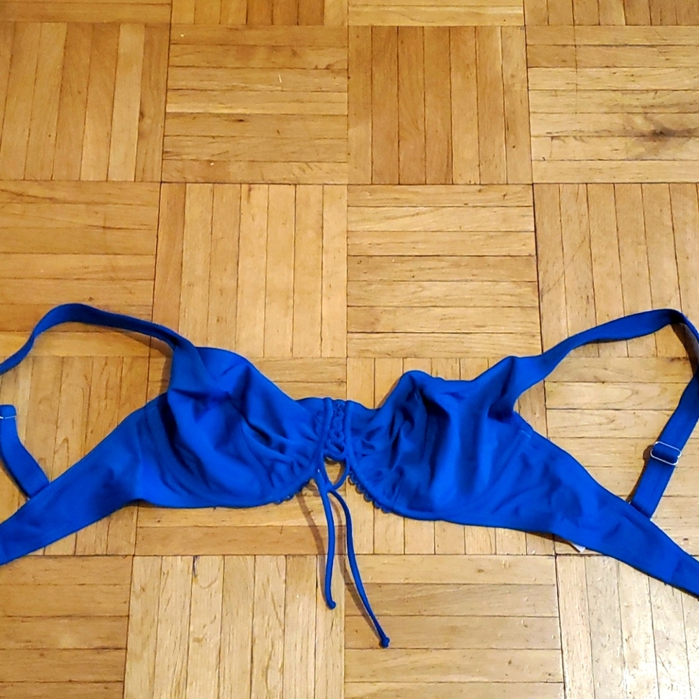 Janine Robin Royal Blue bikini top